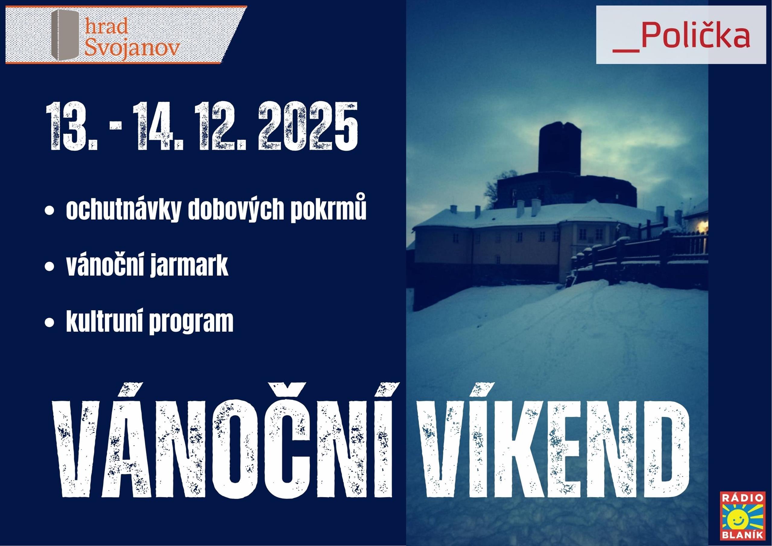 Hrad Svojanov v době Adventu