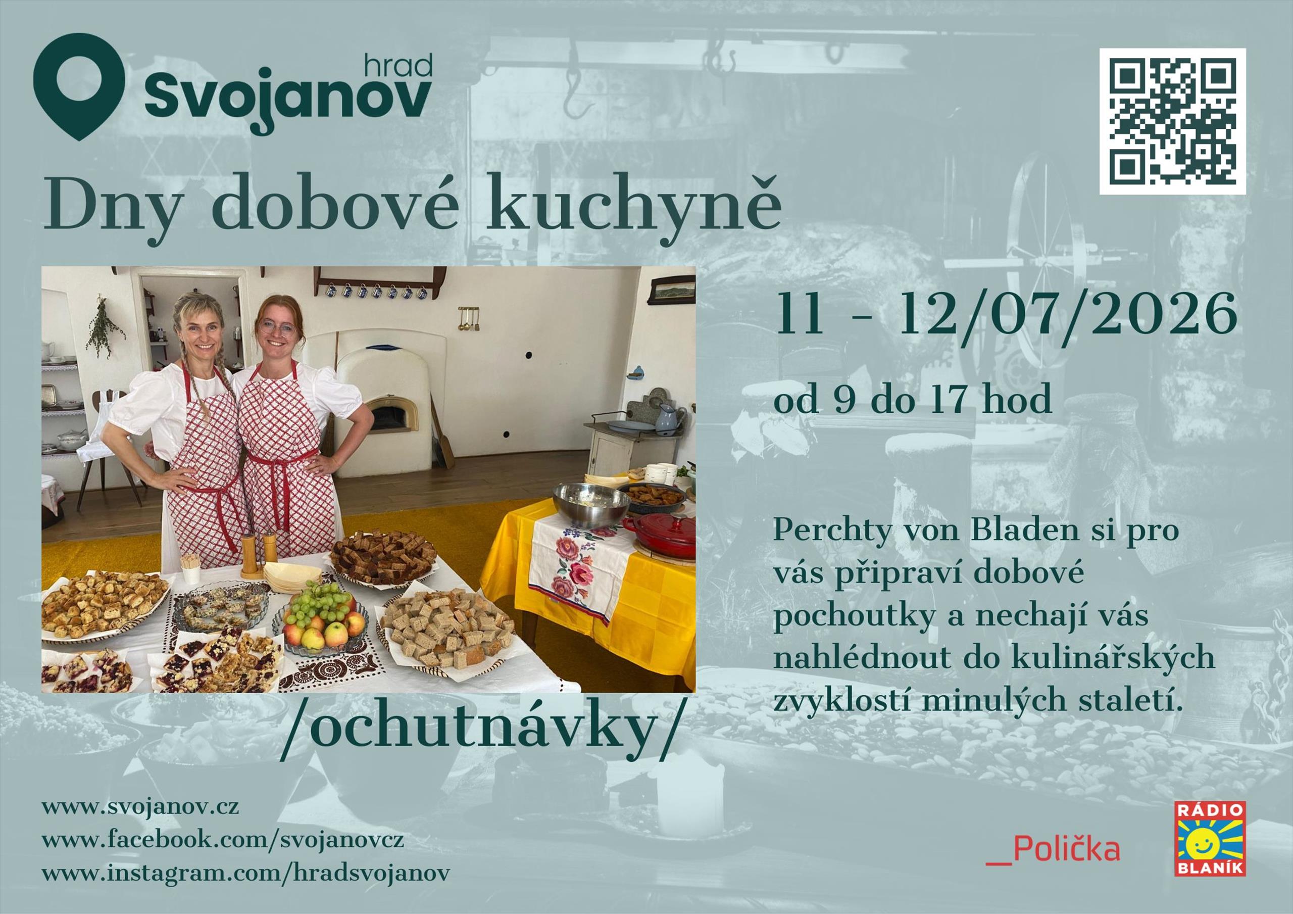 Dny dobové kuchyně na Svojanově